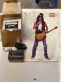 KUSTOM Footswitch, New in Box, Alesis remote Control, and a Slash Poster