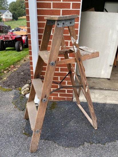 Wooden Stepladder