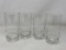 Set of Four Drinking Glasses