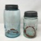 Antique ATLAS Mason Jars, with Lids and Seals