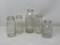 Pint and Quart Vintage Milk Bottles