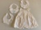 Antique, Vintage Baby Dress and Bibs