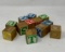 Vintage Wooden Alphabet Blocks