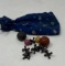 Antique, Vintage Jacks, Marbles, and Bag