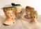 Vintage Lady's Head Vases, Little Girl Vase, Collectibles