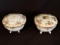 Vintage Matching Nippon Dresser Set Jar and Hair Receiver