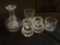 Clear Glass Decanter, Glass Salts