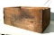 Antique Wooden Advertising Shipping Box