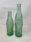 Green Glass Coca Cola Bottles