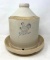 Antique Crock, Stoneware Chick Waterer