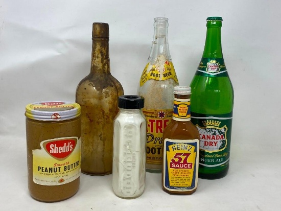 Vintage Advertising Jars and Bottles