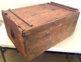 Antique Wooden, Dovetailed, Divider Box