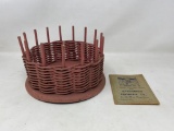 Antique Steinman Hardware, Lancaster Pa Pamphlet, Basket Base