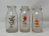 Vintage Milk Bottles