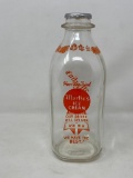 Vintage Milk Bottle, Martin's