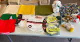 Fabric Table Covers, New Doilies, Stuffed Bears