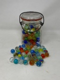 Vintage Glass Marbles, Ball Ideal Canning Jar