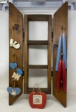 Woodcraft Shelf and Home Decorations