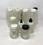 Vintage Glass Baby Bottles