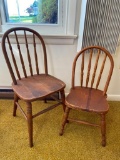 Spindle Back Side Chairs