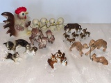 Vintage Norcrest and other China Animal Figurines