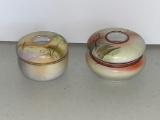 Porcelain Hand Painted Nippon Hair Receivers