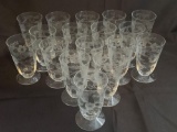 Set of 17 Parfait Glasses