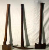 Primitive Iron Head Tools, Pick and Axes