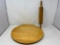 Wood Lazy Susan and Rolling Pin