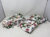 Floral Design Table Cloths and Napkins