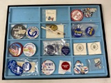 Political Pins and Matches