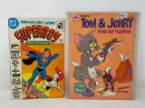 Superboy Comic Book and Tom and Jerry Activity Book