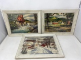 Framed Country Scenes