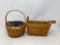 Two Longaberger Baskets