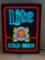 Miller Lite Lighted Sign