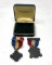 Two Veteran Medals with Ribbons