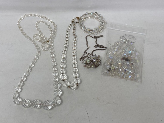 Crystal Beaded Jewelry Grouping