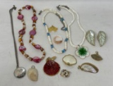Grouping of Shell Jewelry