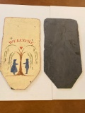 Two Pieces of Slate