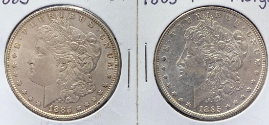Morgan Silver Dollars, 1885