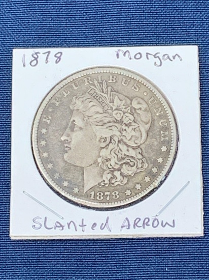 Morgan Silver Dollar, 1878