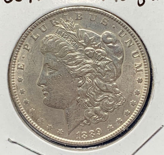Morgan Silver Dollar, 1889