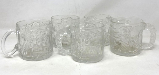 McDonald's Batman Series Glass Mugs