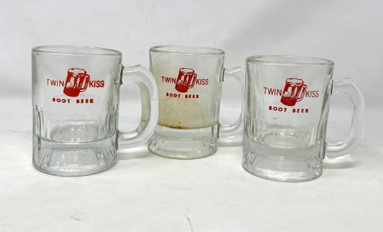 Twin Kiss Root Beer Mugs