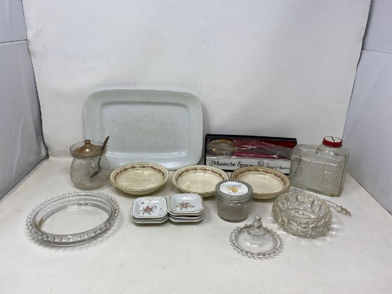 Various China and Glassware