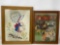 Two Pieces of Framed Children's Art