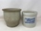 Two Stoneware PIeces