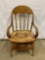 Antique Spindle Back Commode Chair