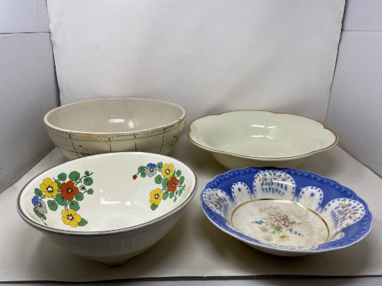 Antique, Modern, Vintage Serving Bowls