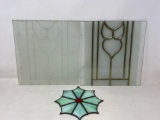 Leaded Glass Pieces